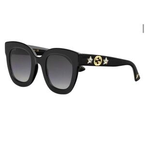 Authentic Gucci sunglasses GG0208S black gradient